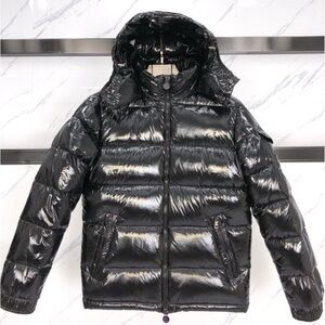 MONCLER - Slim-Fit Quilted Lacquered-Nylon Hooded Down Jacket - XS - NEVER WORN